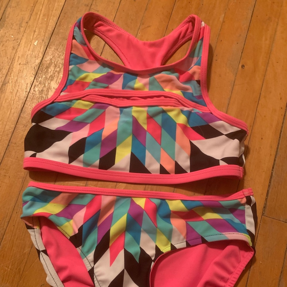 Great but used condition size 10 Justice swimsuit